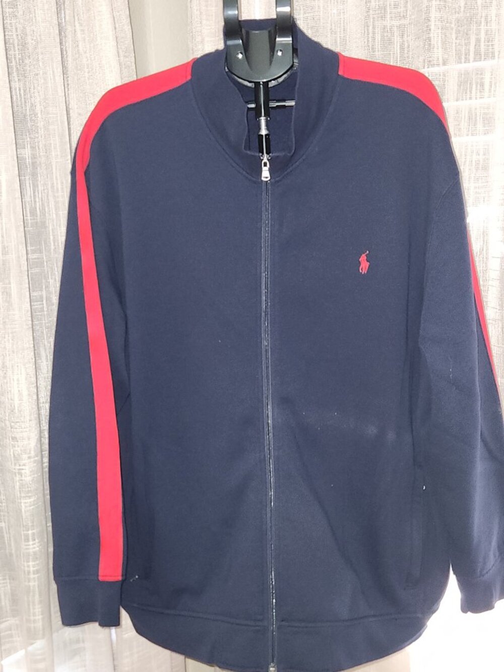 Polo Ralph Lauren Classic Fleece Sportswear Navy Track Jacket